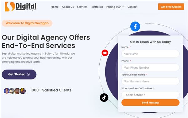 Digital Sevagan - Digital Marketing Agency In Salem | SEO, SMO, PPC Company Salem, India